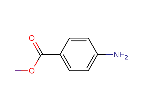 Molecular Structure of 193750-57-1 (NH<sub>2</sub>C<sub>6</sub>H<sub>4</sub>COOI)