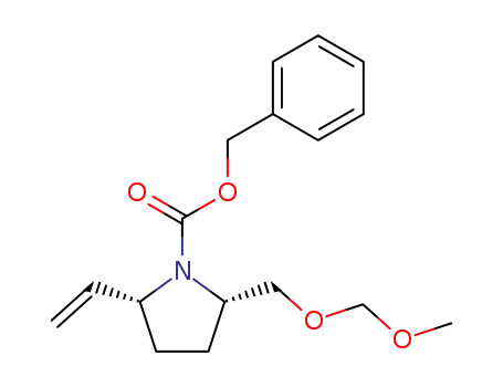 benzyl (2R,5S)-2-ethenyl-5-(methoxymethoxymethyl)pyrrolidine-1-carboxylate