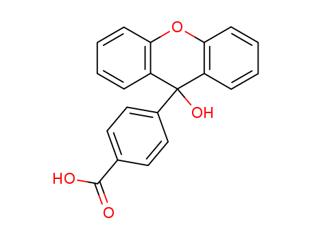 9-Hydroxy-9-(4-carboxyphenyl)xanthene
