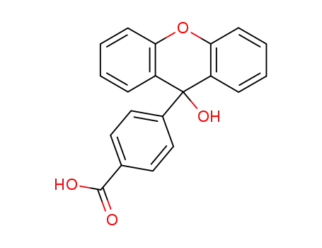 4- (9-HYDROXY-9-XANTHENYL) 벤조산