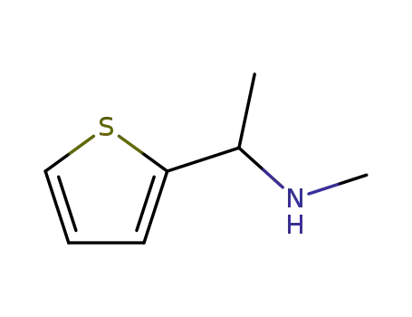 Molecular Structure of 174316-28-0 (METHYL-(1-THIOPHEN-2-YL-ETHYL)-AMINE)