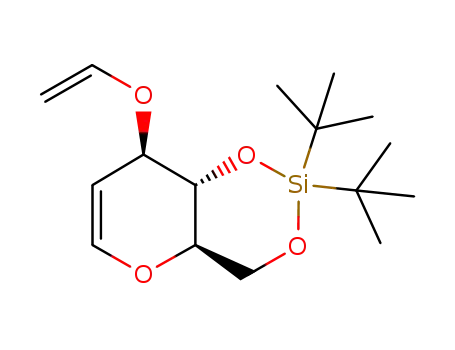(4aR,8R,8aS)-2,2-di-tert-butyl-8-(vinyloxy)-4,4a,8,8a-tetrahydropyrano[3,2-d][1,3,2]dioxasiline