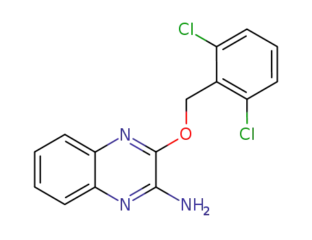 Molecular Structure of 251537-54-9 (3-(2,6-dichloro-benzyloxy)-quinoxalin-2-ylamine)
