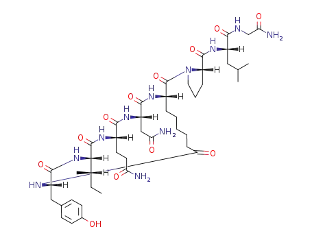 Molecular Structure of 14317-68-1 (DEAMINO-DICARBA-OXYTOCIN)
