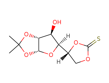 a-D-Glucofuranose,1,2-O-(1-methylethylidene)-, cyclic 5,6-carbonothioate (9CI) cas  2816-87-7