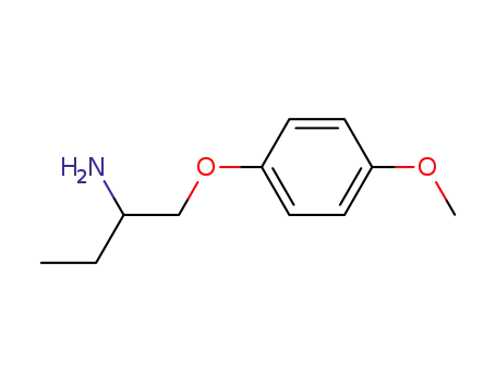 2-Butanamine,1-(4-methoxyphenoxy)-(9CI)