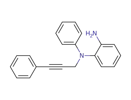 N-Phenyl-N-(3-phenyl-prop-2-ynyl)-benzene-1,2-diamine
