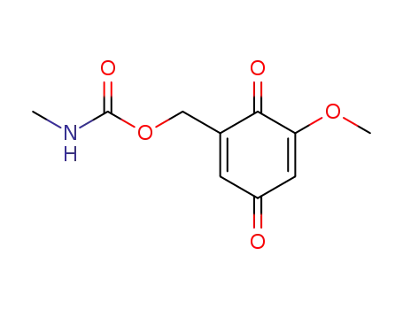 (5-methoxy-3,6-dioxocyclohexa-1,4-dien-1-yl)methyl methylcarbamate