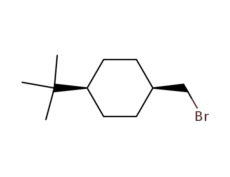 Molecular Structure of 36293-49-9 (Cyclohexane, 1-(bromomethyl)-4-(1,1-dimethylethyl)-, cis-)