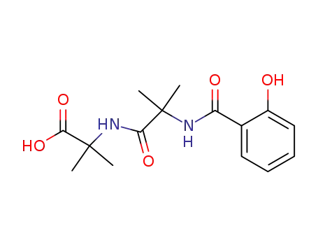 2-[2-(2-Hydroxy-benzoylamino)-2-methyl-propionylamino]-2-methyl-propionic acid