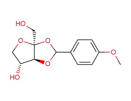 (3aS,6R,6aS)-3a-Hydroxymethyl-2-(4-methoxy-phenyl)-tetrahydro-furo[2,3-d][1,3]dioxol-6-ol