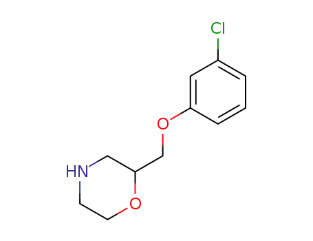 2-[3-chlorophenoxymethyl]-morpholine