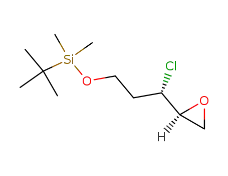 (2S,3S)-5-t-butyldimethylsilyloxy-3-chloro-1,2-epoxypentane