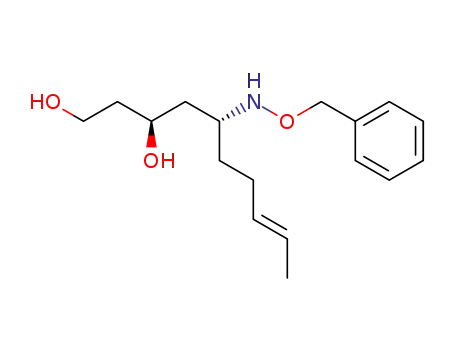 (3R,5R,8E)-5-[(benzyloxy)amino]dec-8-ene-1,3-diol