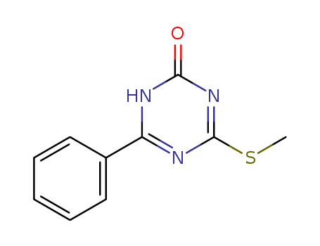 4-methylsulfanyl-6-phenyl-1H-1,3,5-triazin-2-one
