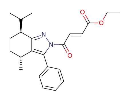 2-(2'-ethoxycarbonyl)acryloyl-3-phenyl-l-menthopyrazole