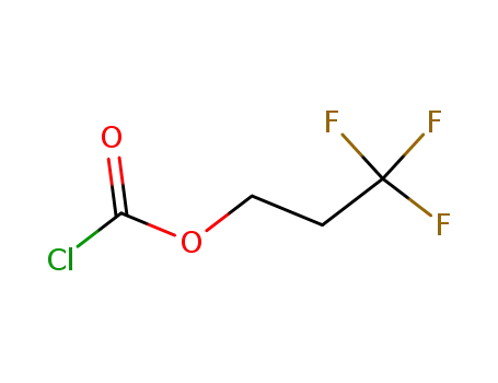 Molecular Structure of 473237-11-5 (Carbonochloridic acid, 3,3,3-trifluoropropyl ester)