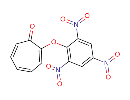 Molecular Structure of 63591-35-5 (2,4,6-Cycloheptatrien-1-one, 2-(2,4,6-trinitrophenoxy)-)