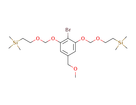 2-bromo-5-methoxymethyl-1,3-bis[(2-trimethylsilylethoxy)methoxy]-benzene