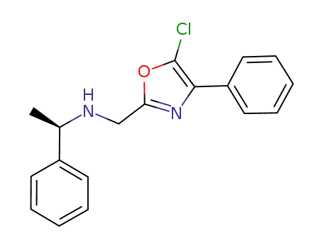 (R)-N-((5-chloro-4-phenyloxazol-2-yl)methyl)-1-phenylethanamine