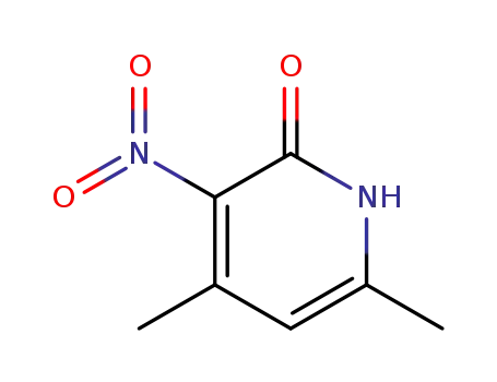 2(1H)-pyridinone, 4,6-dimethyl-3-nitro-