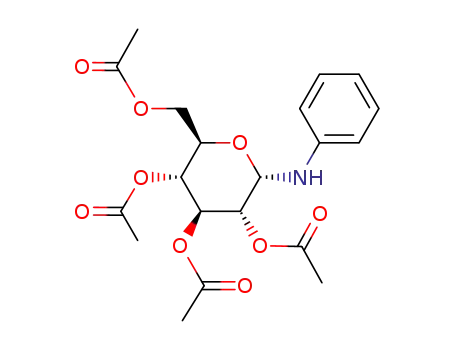 tetra-<i>O</i>-acetyl-<i>N</i>-phenyl-α-D-glucopyranosylamine