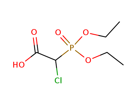 Acetic acid, chloro(diethoxyphosphinyl)-