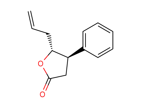2(3H)-Furanone, dihydro-4-phenyl-5-(2-propenyl)-, trans-
