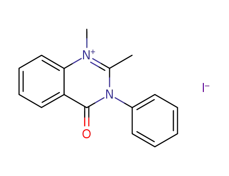 1,2-dimethyl-4-oxo-3-phenyl-3,4-dihydroquinazolin-1-ium