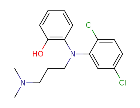 2-{(2,5-Dichlorophenyl)[3-(dimethylamino)propyl]amino}phenol