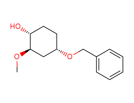 Cyclohexanol, 2-methoxy-4-(phenylmethoxy)-, (1R,2R,4S)-rel-