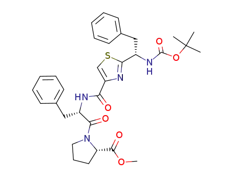 Boc-(S)-Phe-Thz-Phe-Pro-OMe