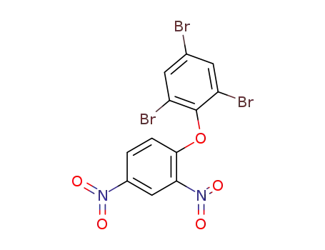 Molecular Structure of 32019-71-9 ((2,4-dinitro-phenyl)-(2,4,6-tribromo-phenyl)-ether)