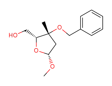 methyl 3-O-benzyl-2-deoxy-3-C-methyl-β-D-threo-pentofuranoside