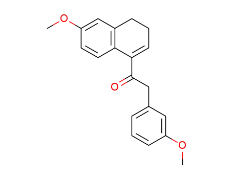 1-(6-methoxy-3,4-dihydro-naphthalen-1-yl)-2-(3-methoxy-phenyl)-ethanone