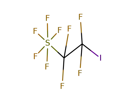Molecular Structure of 51480-07-0 ((2-iodotetrafluoroethyl)pentafluorosulfur(VI))
