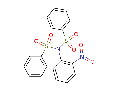 Benzenesulfonamide,N-(2-nitrophenyl)-N-(phenylsulfonyl)-