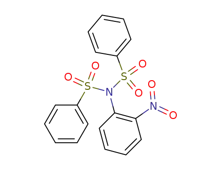 Benzenesulfonamide,N-(2-nitrophenyl)-N-(phenylsulfonyl)-