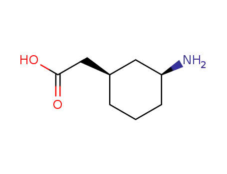 (+/-)-(<i>cis</i>-3-amino-cyclohexyl)-acetic acid