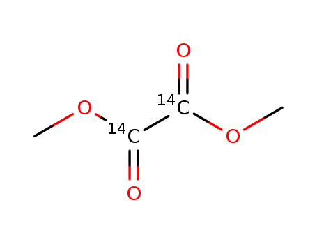 Molecular Structure of 96754-07-3 (OXALIC ACID DIMETHYL ESTER, [CARBOXYL-14C])