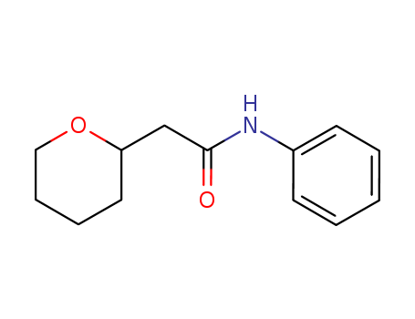 N-phenyl-2-tetrahydropyran-2-yl-acetamide