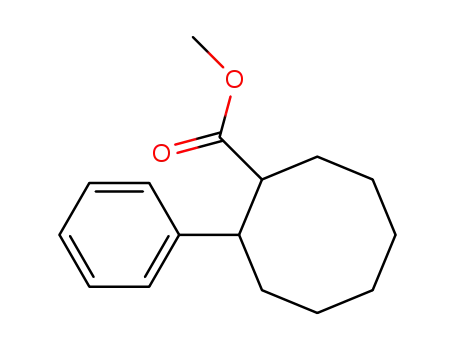 2-phenyl-cyclooctanecarboxylic acid methyl ester