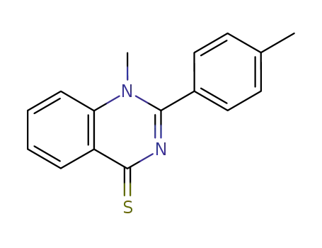 4(1H)-Quinazolinethione, 1-methyl-2-(4-methylphenyl)-