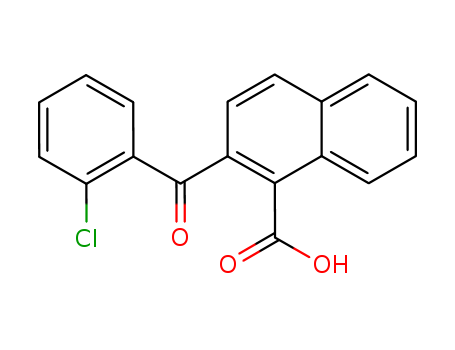 1-Naphthalenecarboxylicacid, 2-(2-chlorobenzoyl)-