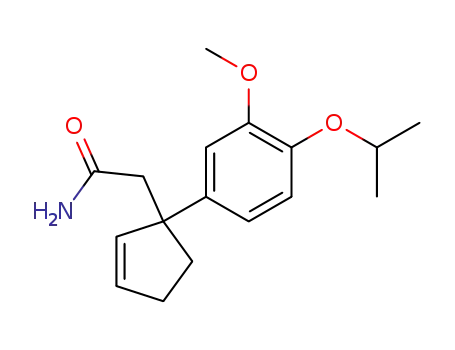 2-[1-(4-isopropoxy-3-methoxy-phenyl)-cyclopent-2-enyl]-acetamide
