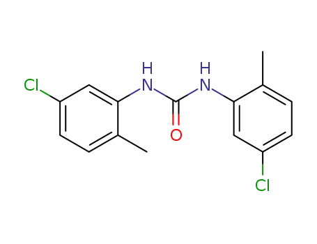 Molecular Structure of 54965-12-7 (N,N'-Bis(5-chloro-2-methylphenyl)urea)