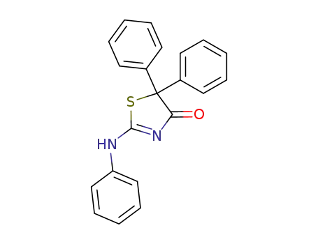 2-anilino-5,5-diphenyl-thiazol-4-one
