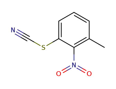 Thiocyanic acid, 3-methyl-2-nitrophenyl ester