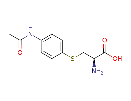 Molecular Structure of 64014-06-8 (acetaminophen cysteine)