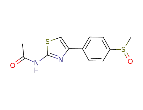 Acetamide, N-[4-[4-(methylsulfinyl)phenyl]-2-thiazolyl]-